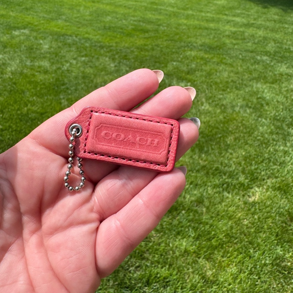Coach Pink Hangtag